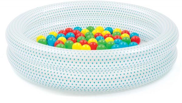 Басейн надувний Bestway з м'ячами Play pool 91x20 см колір в асортименті