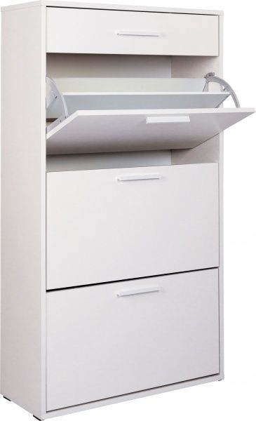 Тумба для обуви Nowy Styl GALA 4Ш 280x700x1284 мм / белый 