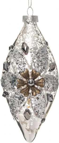 Ялинкова іграшка Бурулька Кракле 13 см 