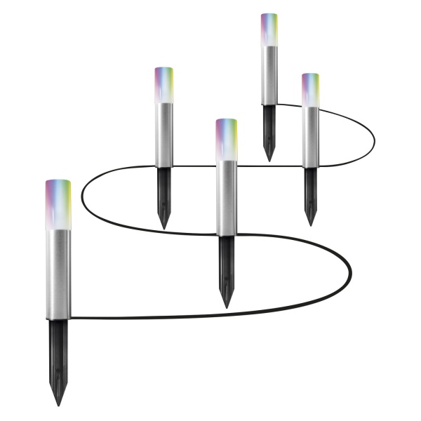 Світильник садовий Ledvance SMART+ WIFI GARDEN 5 Pole mini 3,8 Вт IP65 нержавіюча сталь 