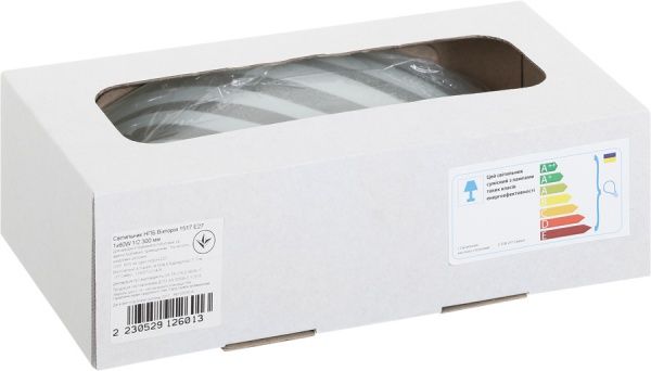 Светильник настенный УТ Сяйво НПБ Виктория 1x60 Вт E27 белый 1517 