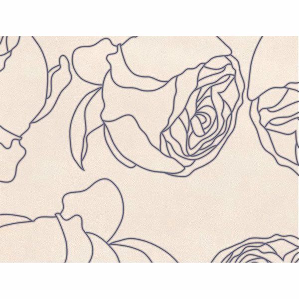 Плитка Golden Tile Isolda світло-бежевий декор №1 7МV151 25x33 