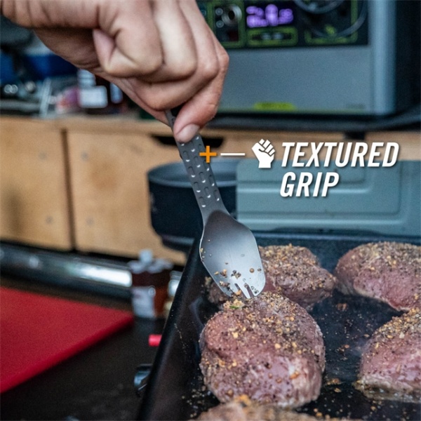 Ложка-вилка Gerber Gear многофункциональная DEVOUR - TITANIUM