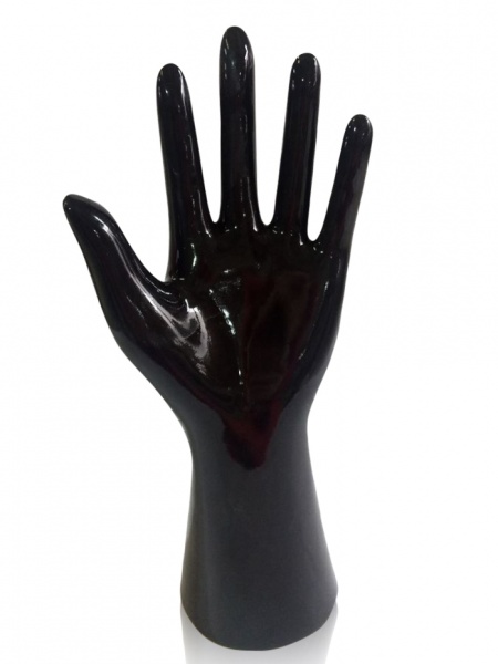 Декор 3653 підставка для прикрас Долоня 12,5*6,5*25 см Eterna