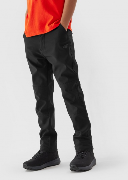 Штани 4F TROUSERS FNK M337 4FJAW23TFTRM337-21S р. 128 чорний