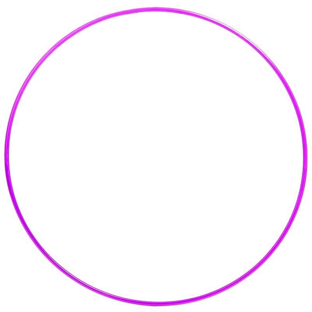 Обруч гимнастический CSP фиолетовый M1__ d82 см