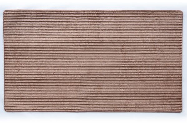 Коврик для ванной комнаты Dariana Фиберлайн 45х75 коричневый