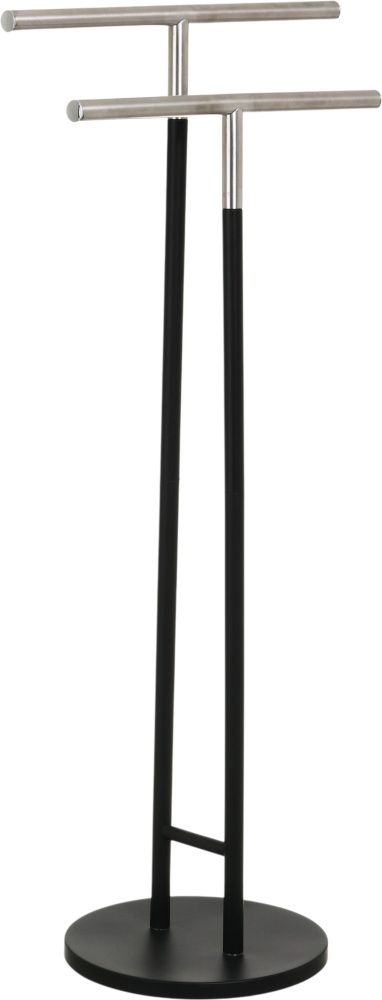 Стойка для полотенец Sensio Black Steel 18х40х70 см черный