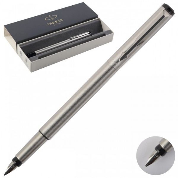 Ручка перова Parker Vector 17 Stainless Steel FP F 05 011