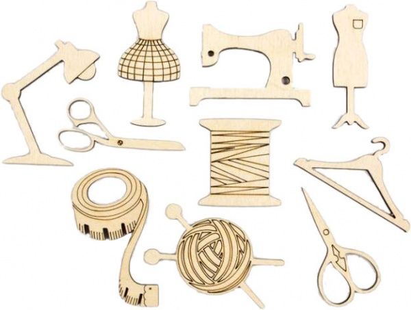 Мінізаготовки Шиття 10 шт Rosa Talent 