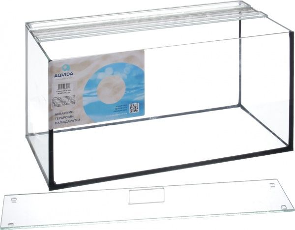 Аквариум Aqvida стеклянный прямоугольный 40х20х20 4мм (16л)