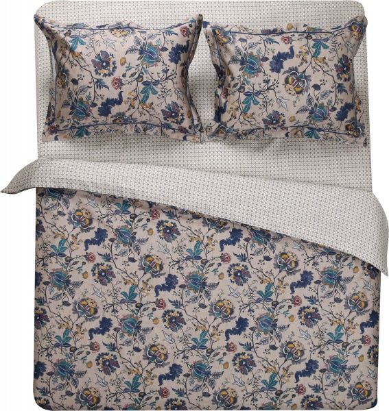 Комплект постельного белья Flores 2 разноцветный Lameirinho 