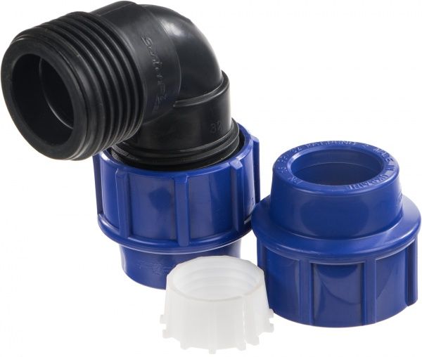 Коліно SantehPlast d32 мм