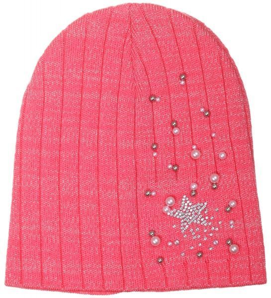 Шапочка детская для девочки Kraft+ RU076 р.50-52 персик 