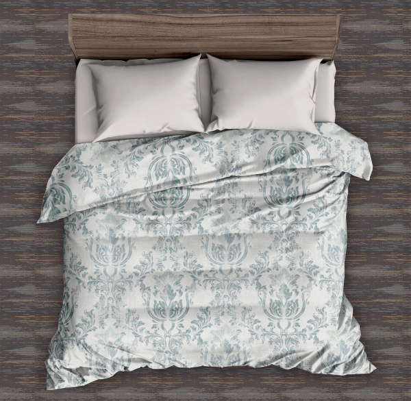 Комплект постільної білизни Firmi 2 білий із принтом La Nuit 