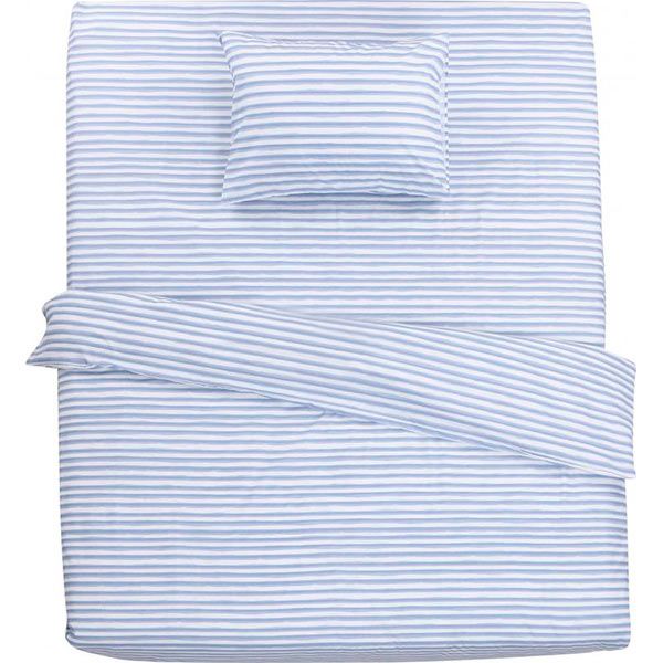 Комплект постельного белья 1,5 полоска Акварель голубая UP! (Underprice) 
