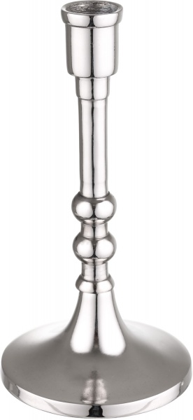 Свічник для столової свічки 90x175 мм срібний