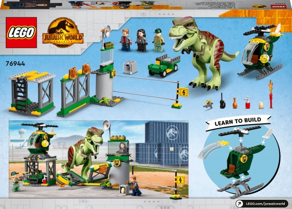 Конструктор LEGO Jurassic World Побег тиранозавра 76944