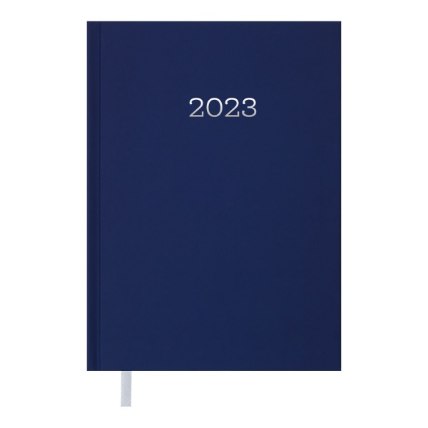 Щоденник недатований MONOCHROME синій Buromax A5 2023