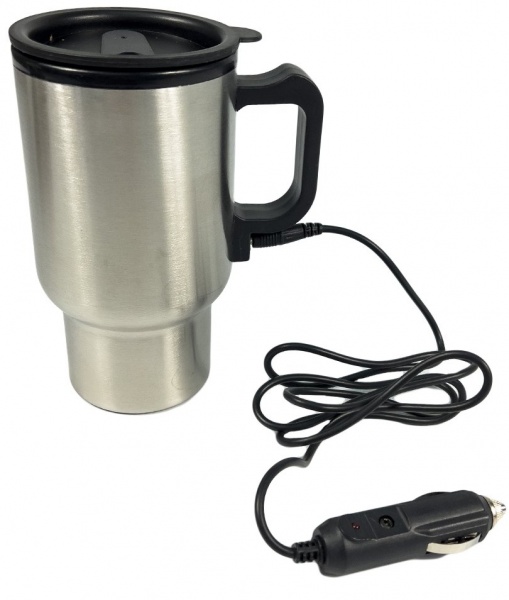 Термокружка с подогревом Bottari 12V автомобильная HOT-MUG 450 мл 