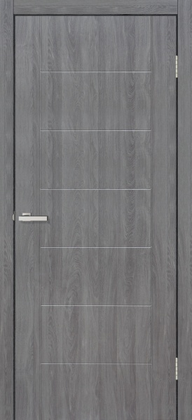 Дверне полотно ОМіС Бергамо ПГ 600 мм дуб юджин