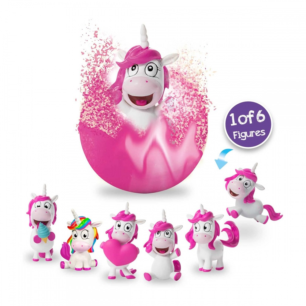Бомбочка для ванны Inkee Милые Единорожки с игрушкой 100 г (18378)
