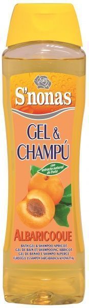 Гель для душу S'nonas Абрикос 750 мл