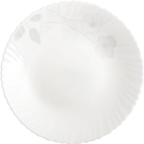 Тарелка обеденная Silver flower 24 см Luna