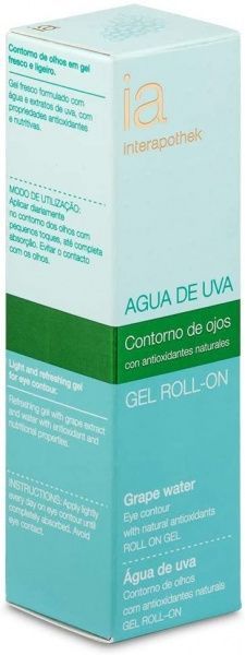 Крем для кожи вокруг глаз и губ Interapothek с виноградной водой 15 мл