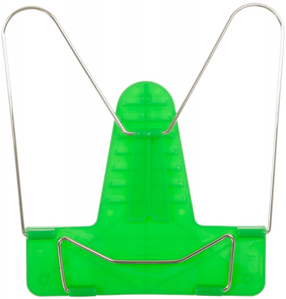 Подставка для книг пластиковая зеленая Nota Bene