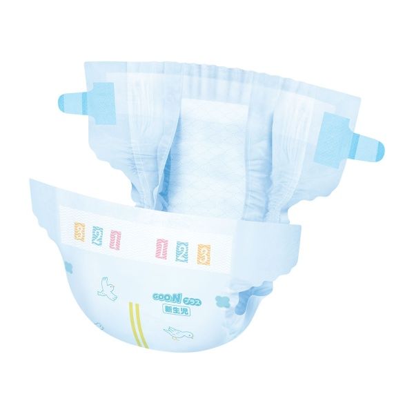Подгузники Goon Plus для новорожденных до 5 кг SS на липучках унисекс 36 шт./уп.