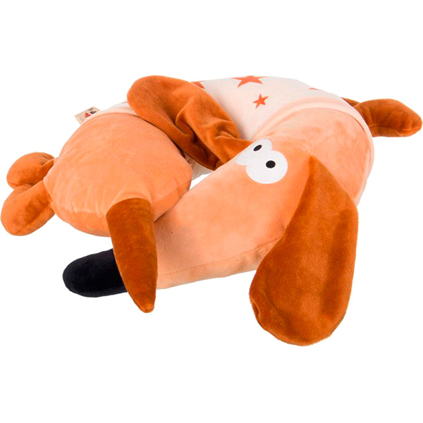 Подушка декоративная Собака со звездочками 39x39 см