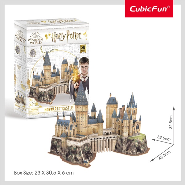 3D-пазл CubicFun Хогвартс_Замок Harry Potter DS1013h