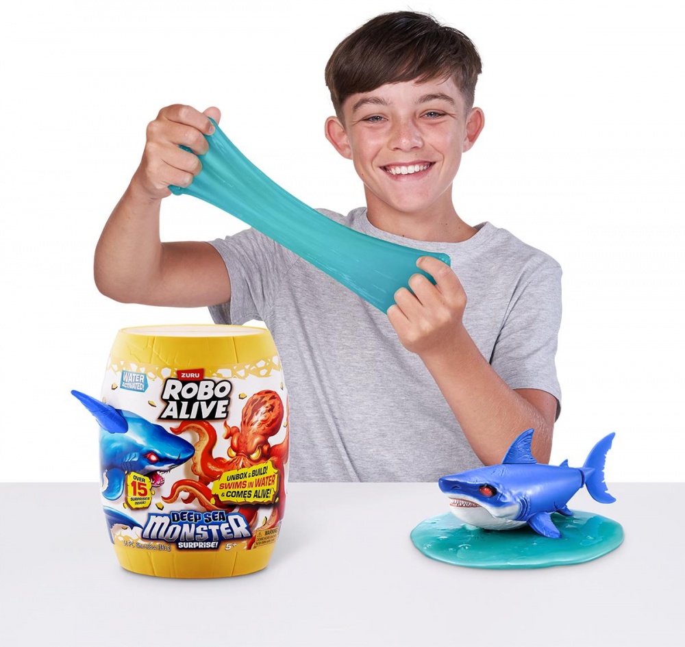 Інтерактивний ігровий набір Pets & Robo Alive Глибоководний сюрприз Восьминіг 71155A