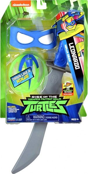 Набор игрушечного оружия TMNT серии Эволюция Черепашек–ниндзя Снаряжение Леонардо 82051