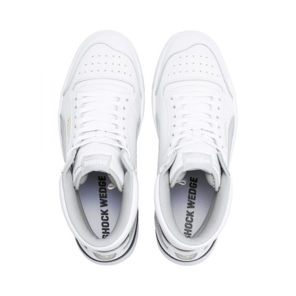 Кроссовки Puma Ralph Sampson Mid 37084704 р.UK 9,5 белый