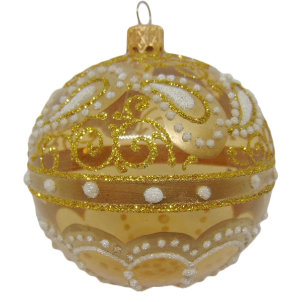 Шар новогодний d80 6531-21/33762 