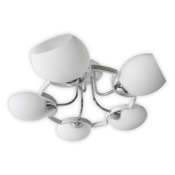 Люстра стельова Hopfen Konig 5x60 Вт E14 білий 