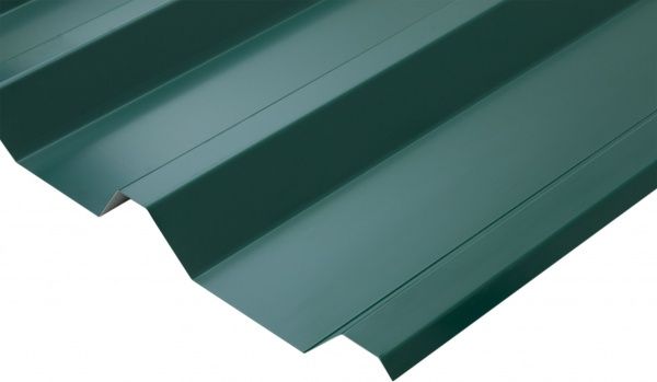 Профнастил глянцевий PSM H-35 1100x2000 мм RAL 6005 зелений