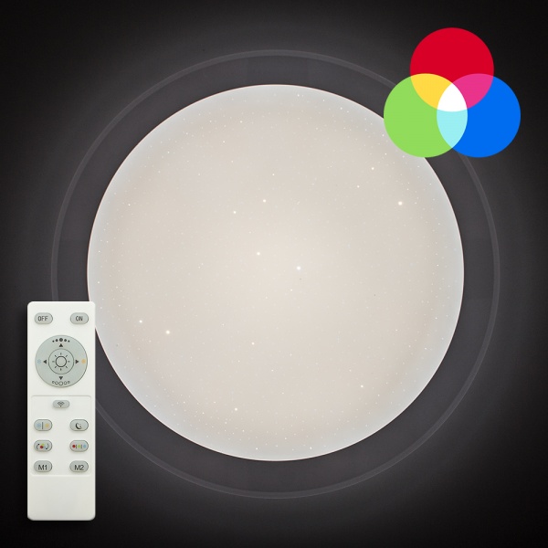 Светильник светодиодный Luminaria R330 SHINY 25 Вт белый 3000-6000 К SATURN 25W RGB 