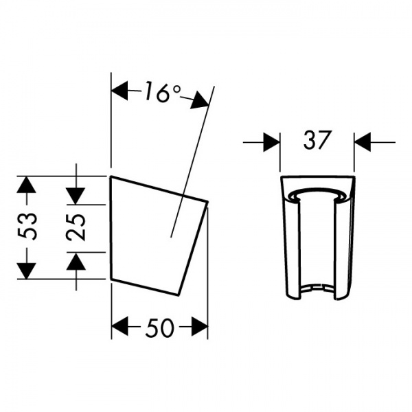 Держатель для лейки Hansgrohe Porter S 28331670