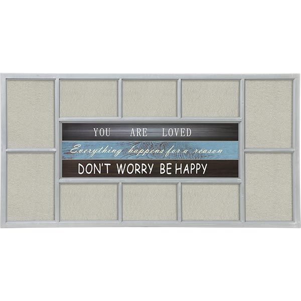 Фоторамка Колаж Love сіра 10 шт