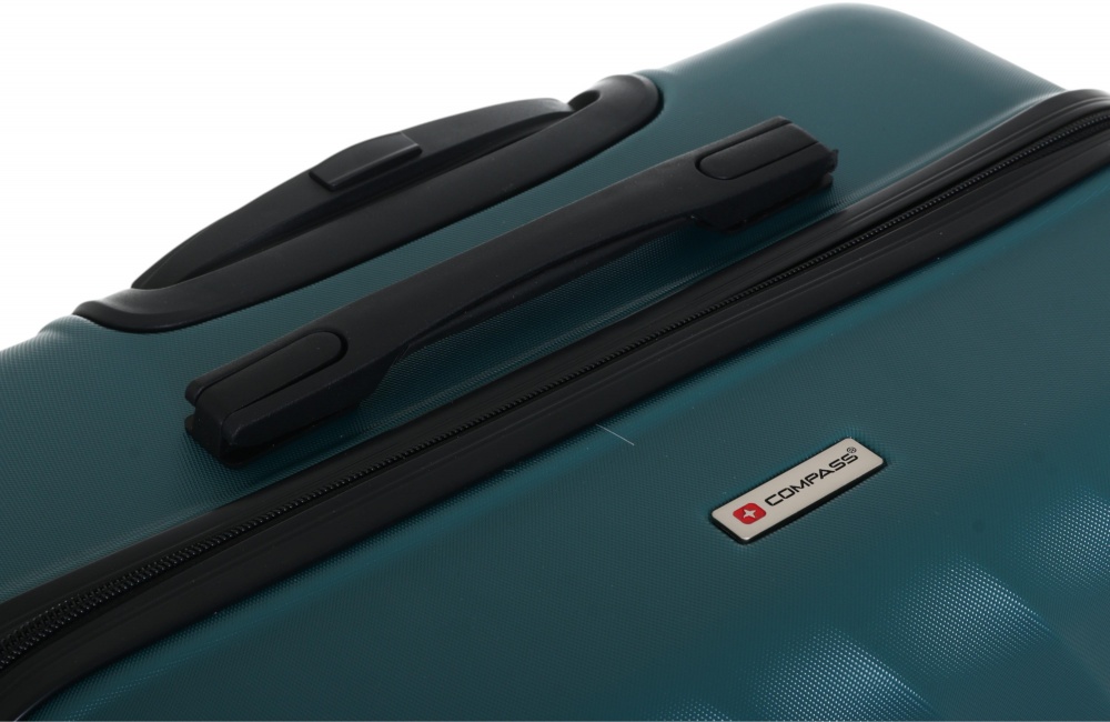 Чемодан Compass №LS080609 L 101 л темно-зеленый 70x50x29 см