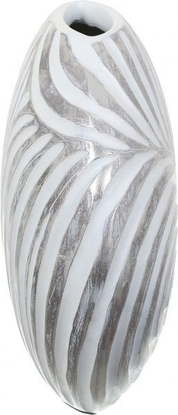 Ваза Circle 27.5х11х24 см біла