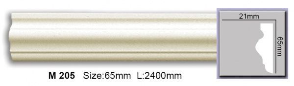 Молдинг Harmony М-205 2400x65x21мм 