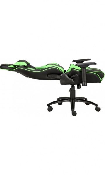 Крісло GT Racer X-0719 чорно-салатовий 