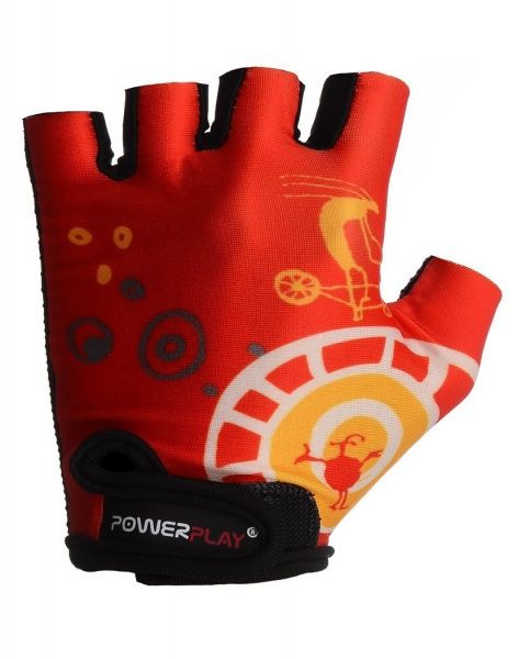 Варежки PowerPlay 001B_Red р. 3XS красный
