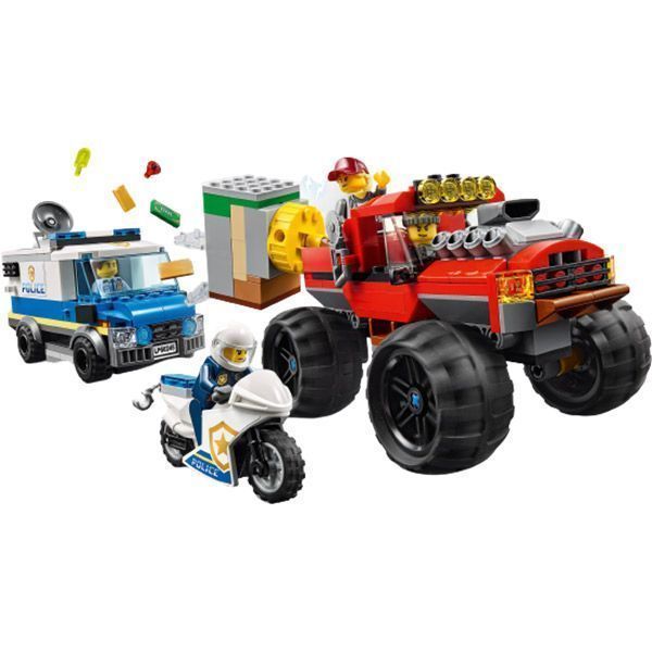 Конструктор LEGO City Пограбування з поліцейською вантажівкою-монстром 60245