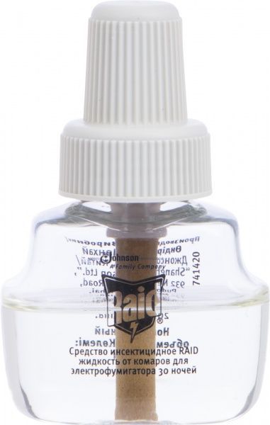 Фумигатор Raid с жидкостью 30 ночей