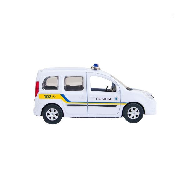 Автомодель Технопарк Renault Kangoo Поліція України 1:43 KANGOO-P(FOB)